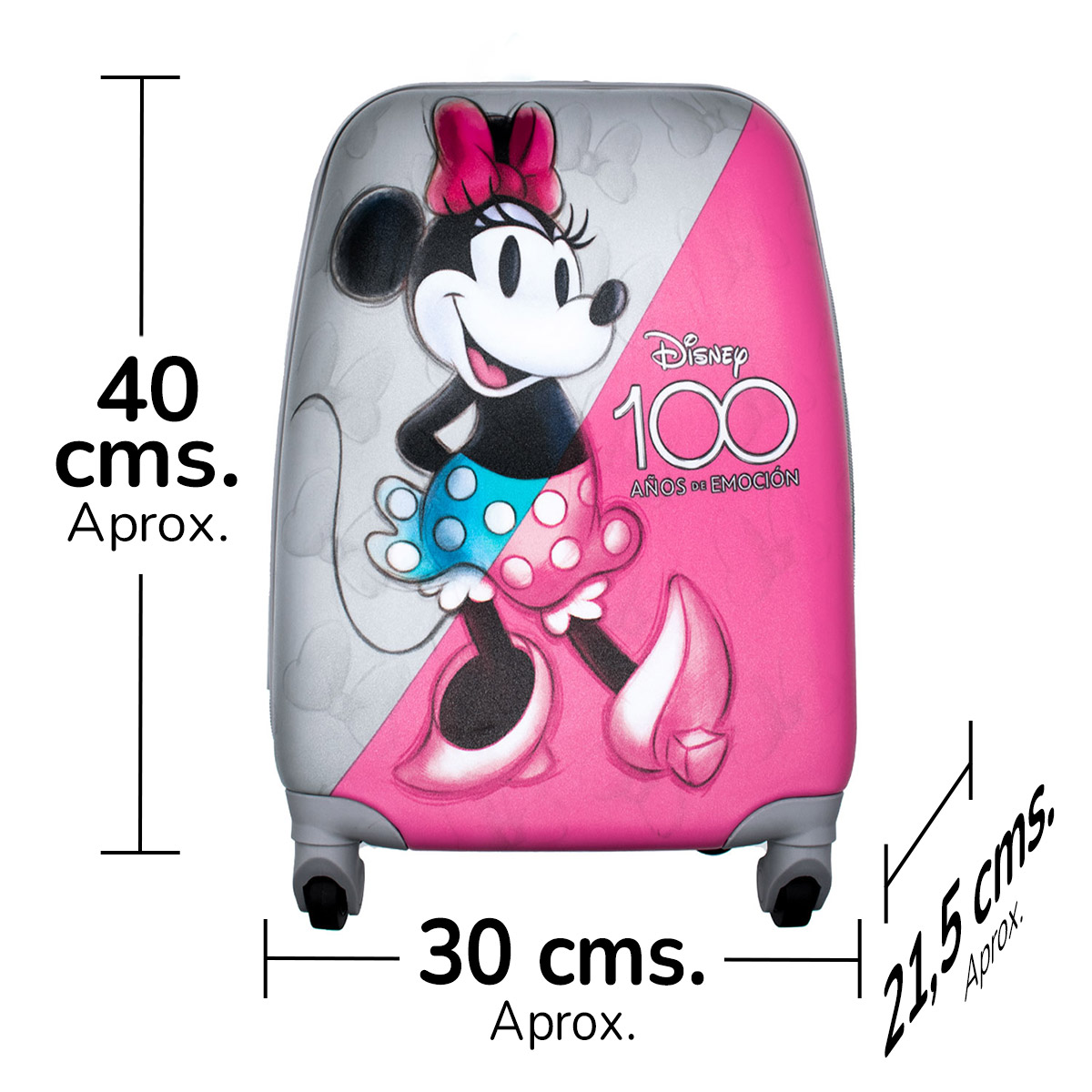 Maleta de Viaje Minnie 16” Trolley Disney 100