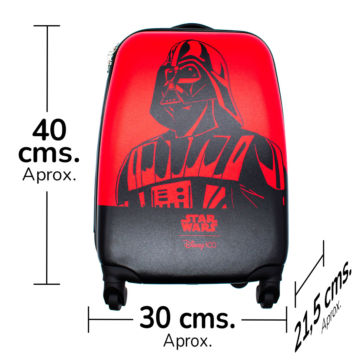 Maleta de Viaje Star Wars 16” Trolley Disney 100